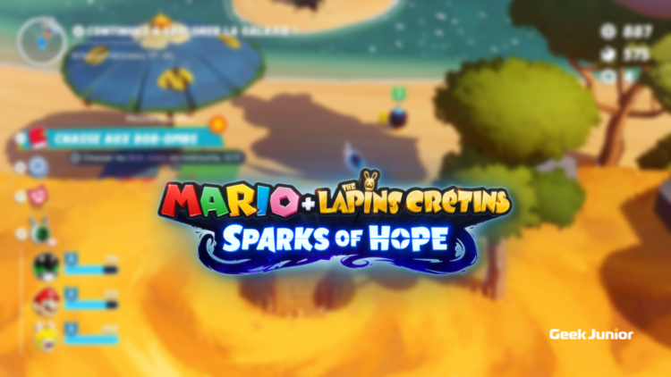 On a testé Mario The Lapins Crétins Sparks of Hope notre avis