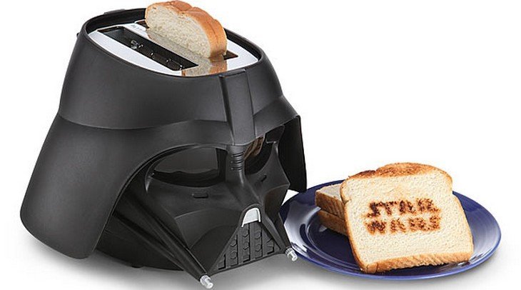 Cadeau geek : le grille-pain Star Wars de Dark Vador pour le petit