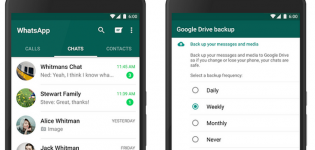 WhatsApp avec Google Drive