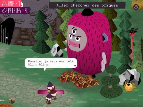 J'aime les patates : un jeu d'aventure rigolo pour imaginer le monde de