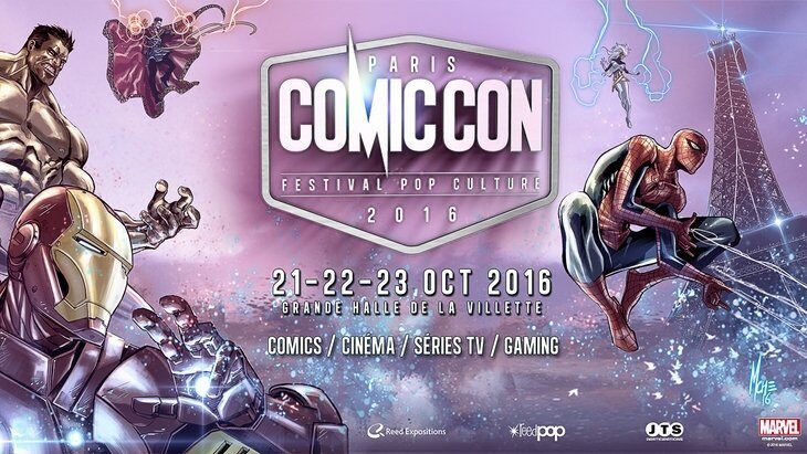 Comic Con Paris 2016 - affiche