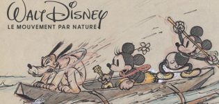 Affiche expo Art Ludique sur Disney