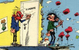 Expo Gaston Lagaffe au Centre Pompidou à Paris