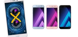 Honor 6x - Samsung Galaxy A3 - A5 - A7