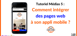 Tutoriel web - Création applis mobiles Teen-Code