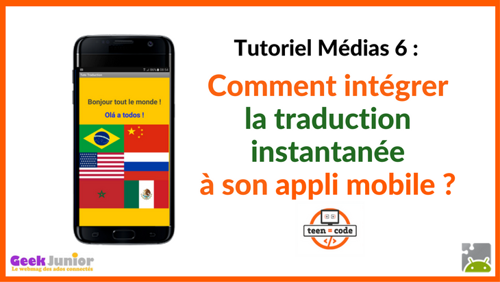 Tuto traduction instantanée Teen-Code