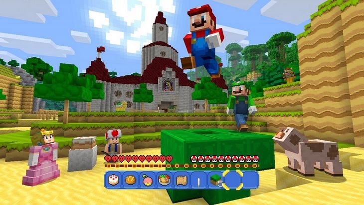 minecraft super mario