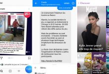 actu messenger snapchat instagram