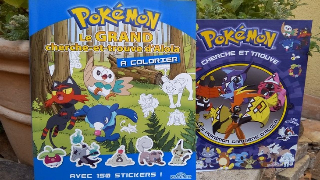 Pokemon Sortie De Deux Albums Avec Des Stickers Des Jeux Et Des Coloriages Geek Junior