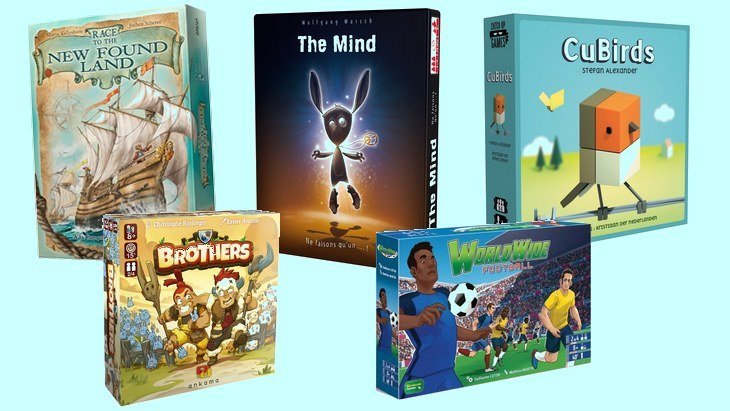 5 nouveaux jeux de société #4 : The Mind, Cubirds, Worldwide