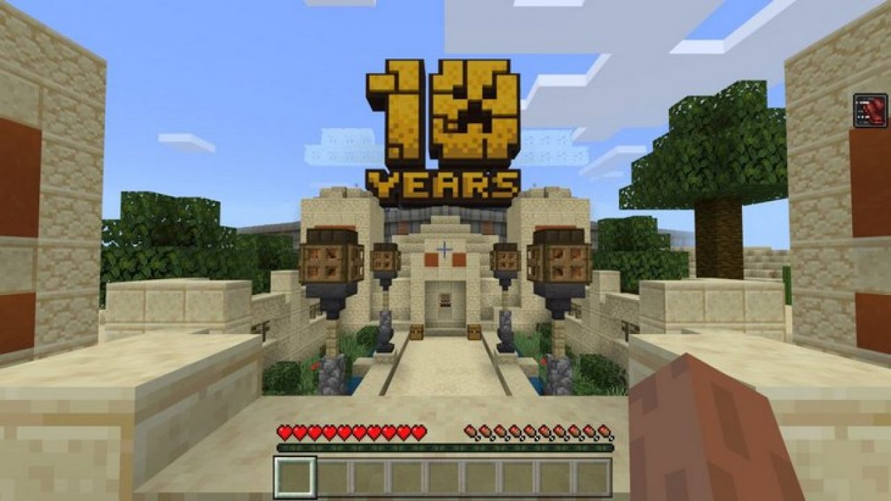 Minecraft Une Carte Speciale Et Des Soldes Pour Son Anniversaire Geek Junior