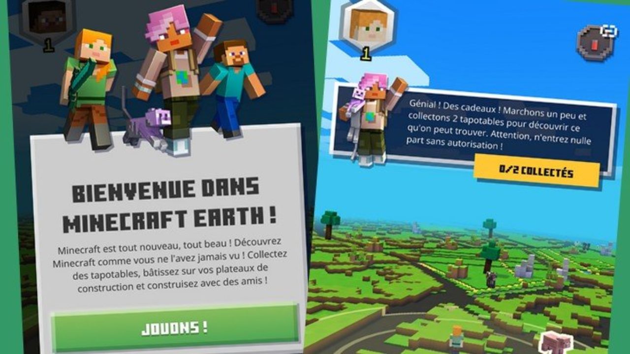 Minecraft Earth Disponible En Acces Anticipe Google Play App Store Geek Junior