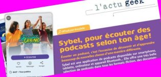 Geek Junior le mag extrait news