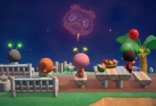 Animal Crossing feu d'artifice