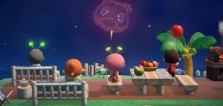 Animal Crossing feu d'artifice