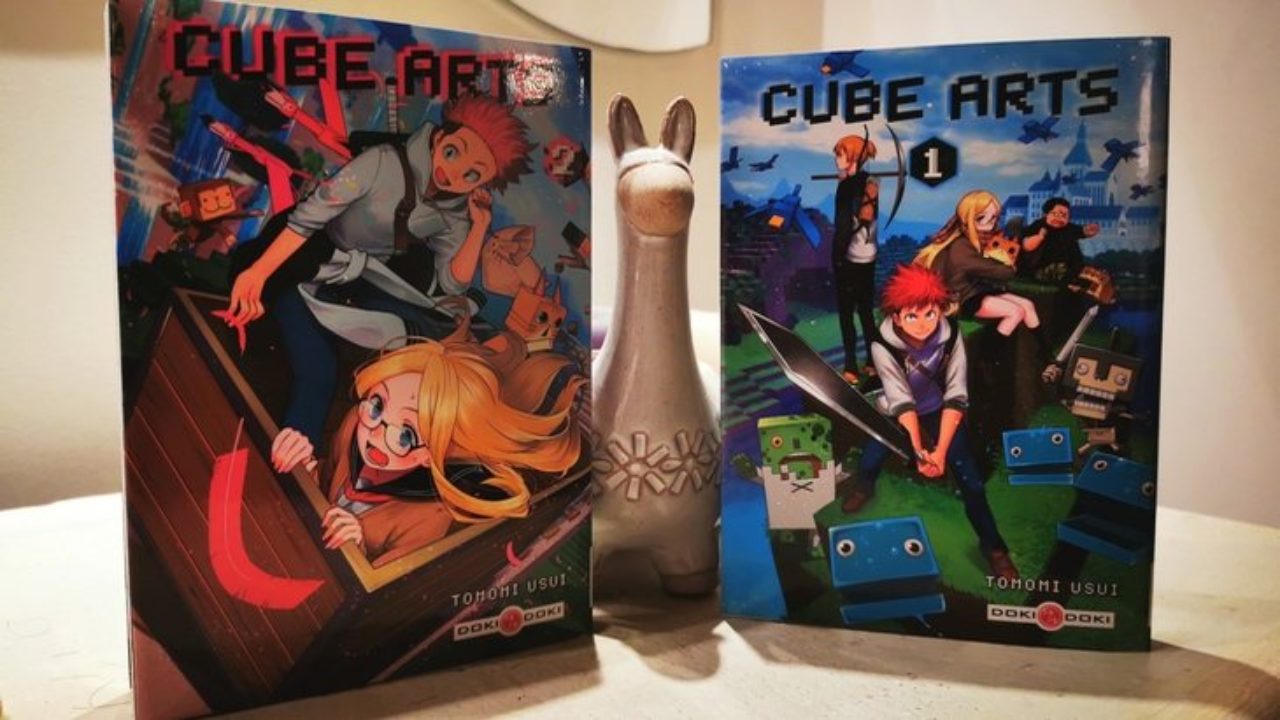 Cube Arts Un Manga Dans Un Univers A La Minecraft Geek Junior