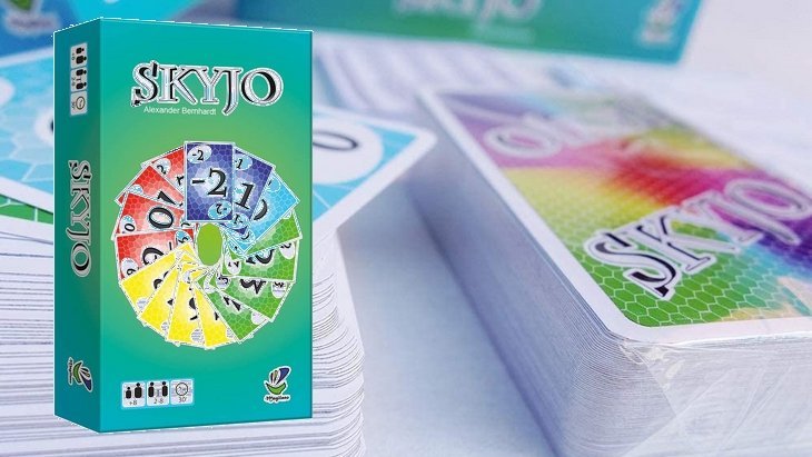 Skyjo Jeu de Cartes, Jeux de société à partir de 8 Ans ou Plus