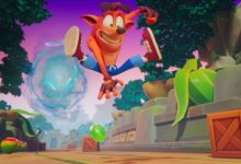 Crash Bandicoot on the run