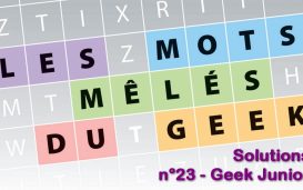 Geek Junior n°23 - mots mêlé