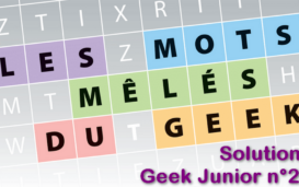 Geek Junior - jeux du geek Solutions