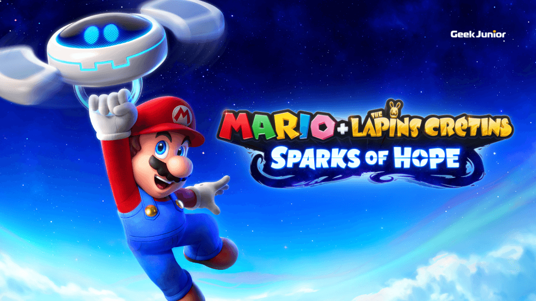 Jeux Nintendo Switch. Mario et les lapins crétins. Sparks of Hope