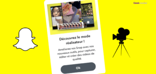 Mode Réalisateur Snapchat Geek Junior