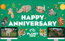 Anniversaire Planet Zoo 3 ans