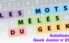 Solutions Geek Junior n°29