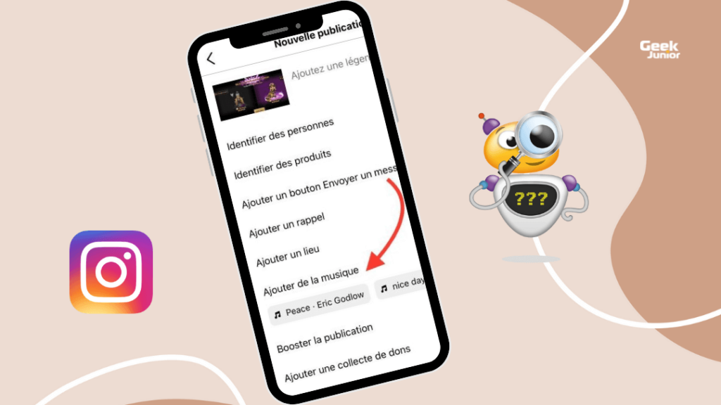 comment ajouter la musique sur instagram