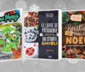 3 livres de recettes geek