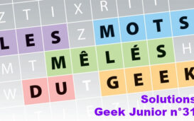 Mots mêlés du geek