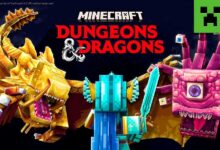 DLC Dungeons & Dragons de Minecraft