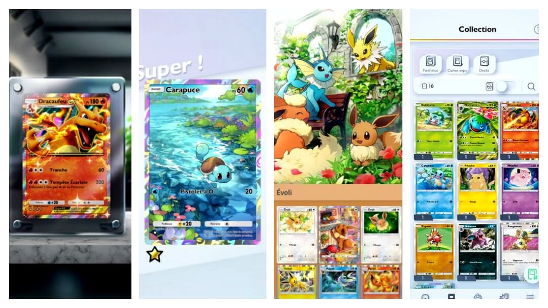 collectionner pokemon pocket