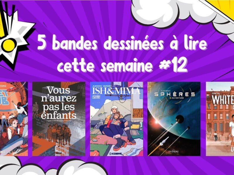 5 bandes dessinees 12